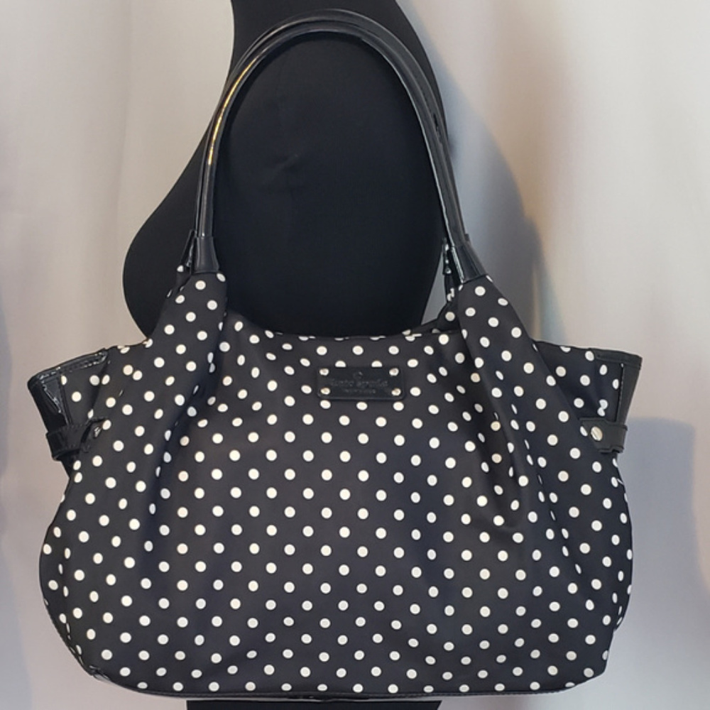 Kate Spade polk-a-dot large purse